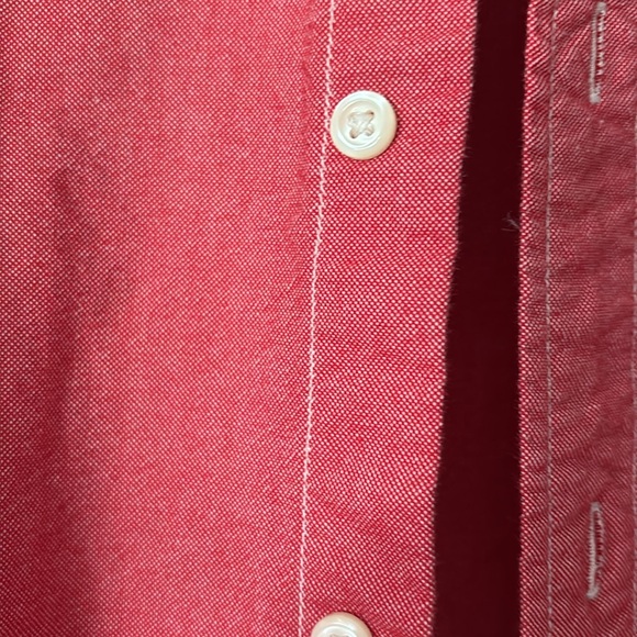 Cremieux Washed Oxford shirt - Picture 4 of 6